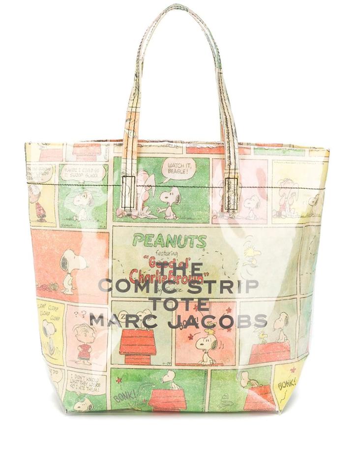 Marc Jacobs Comic Strip Tote Bag - Neutrals