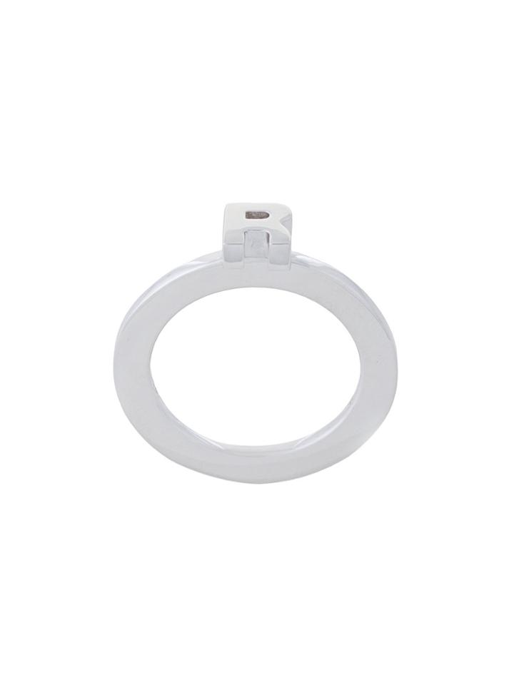 Mehem R Ring - Metallic