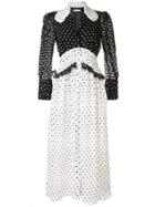 Rejina Pyo Polka-dot Print Dress - White
