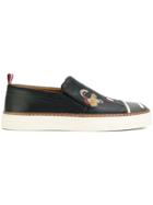 Bally Herrison Appliqué Shoes - Black