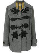 Altuzarra Embroidered Toggle Coat - Grey