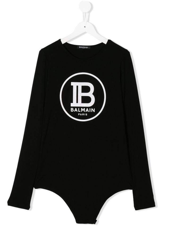 Balmain Kids Teen Stretch Fit Body - Black