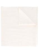 Christian Dior Vintage Woven Scarf, Adult Unisex, White