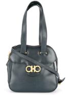 Salvatore Ferragamo Vintage Gancini 2way Bag - Blue