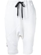 First Aid To The Injured - Pharynx Shorts - Women - Cotton - 2, White, Cotton