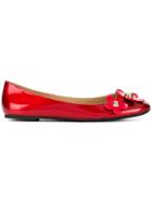 Marc Jacobs Daisy Ballerina Flats - Red