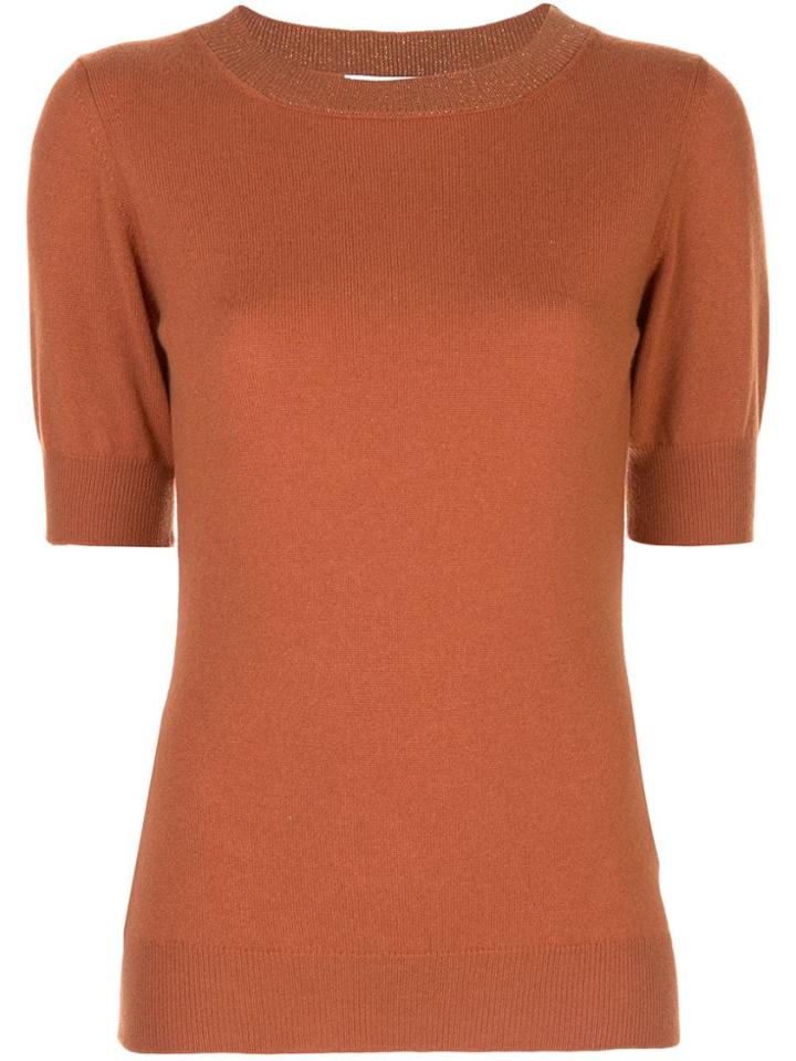 Fabiana Filippi Fine Knit Jumper - Orange