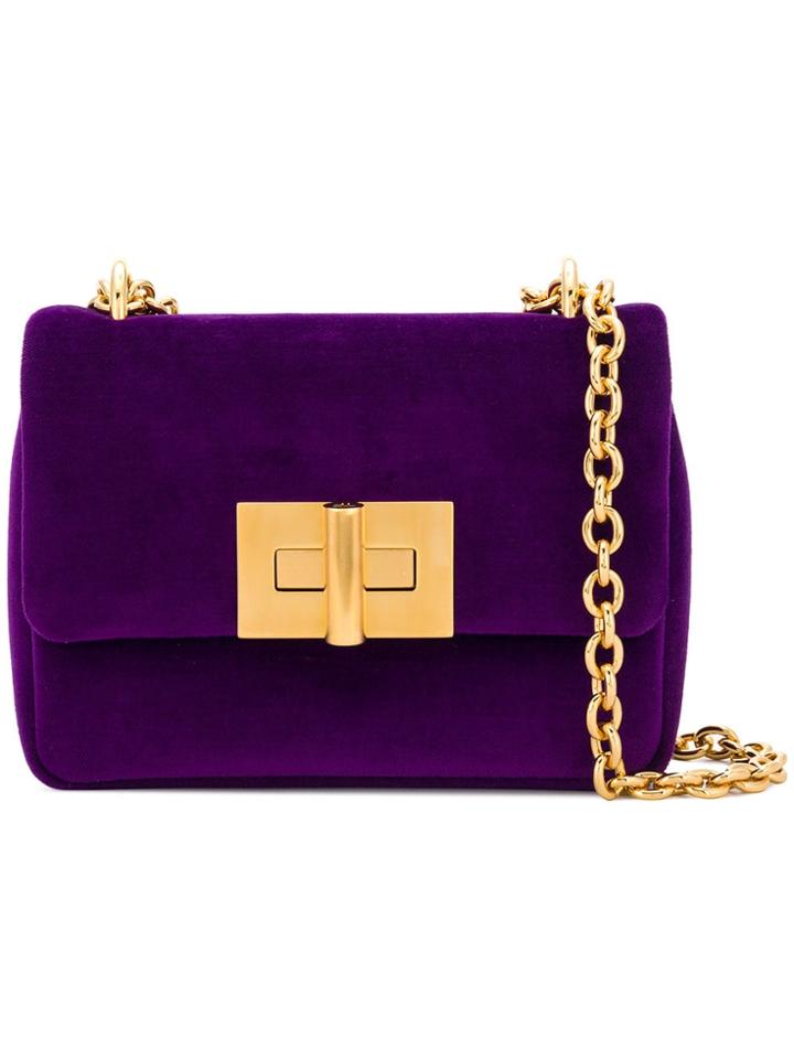 Tom Ford Flap Cross-body Bag - Pink & Purple