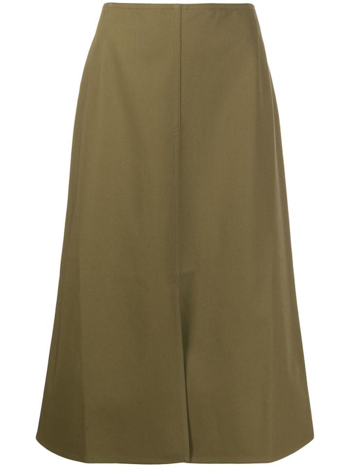 Sofie D'hoore Patch-pocket Midi Skirt - Green