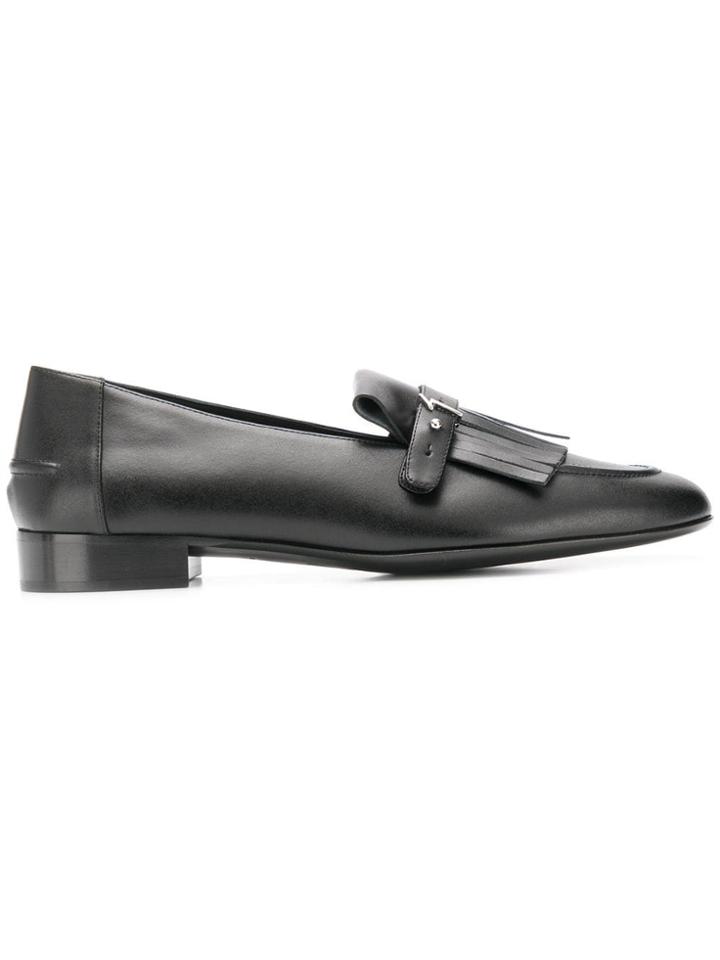 Giuseppe Zanotti Design Fringed Loafers - Black