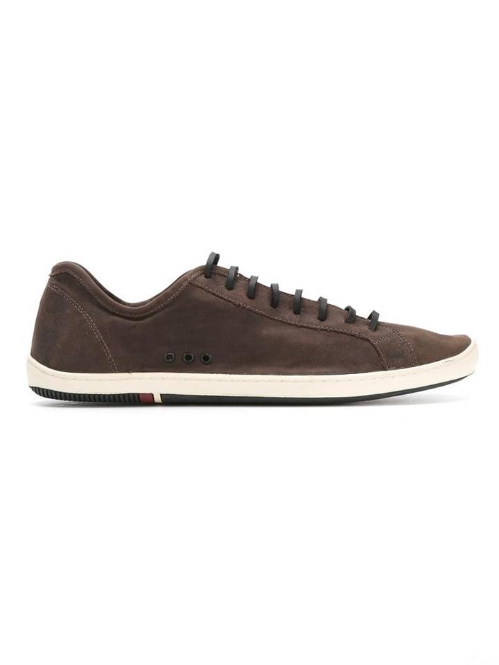Osklen Panelled Sneakers - Brown