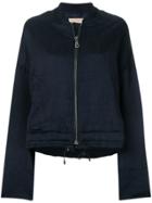 Christian Wijnants Zipped Bomber Jacket - Blue