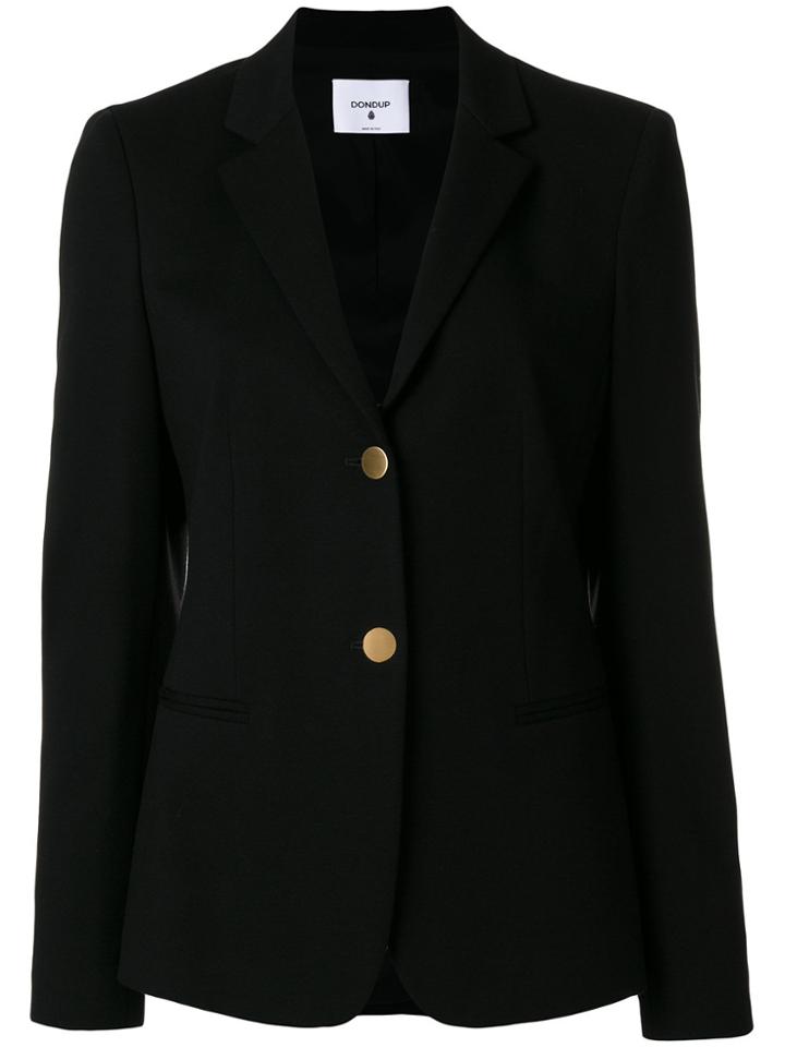 Dondup Button-down Blazer - Black