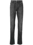 Philipp Plein Stonewashed Slim-fit Jeans - Grey
