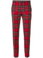 Dolce & Gabbana Tweed Check Trousers - Grey