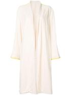 Haider Ackermann Open Front Coat - Neutrals