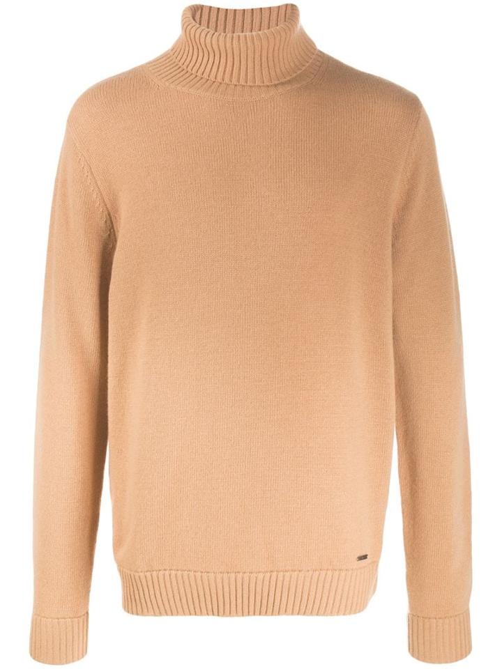 Dsquared2 Relaxed-fit Turtleneck Jumper - Brown