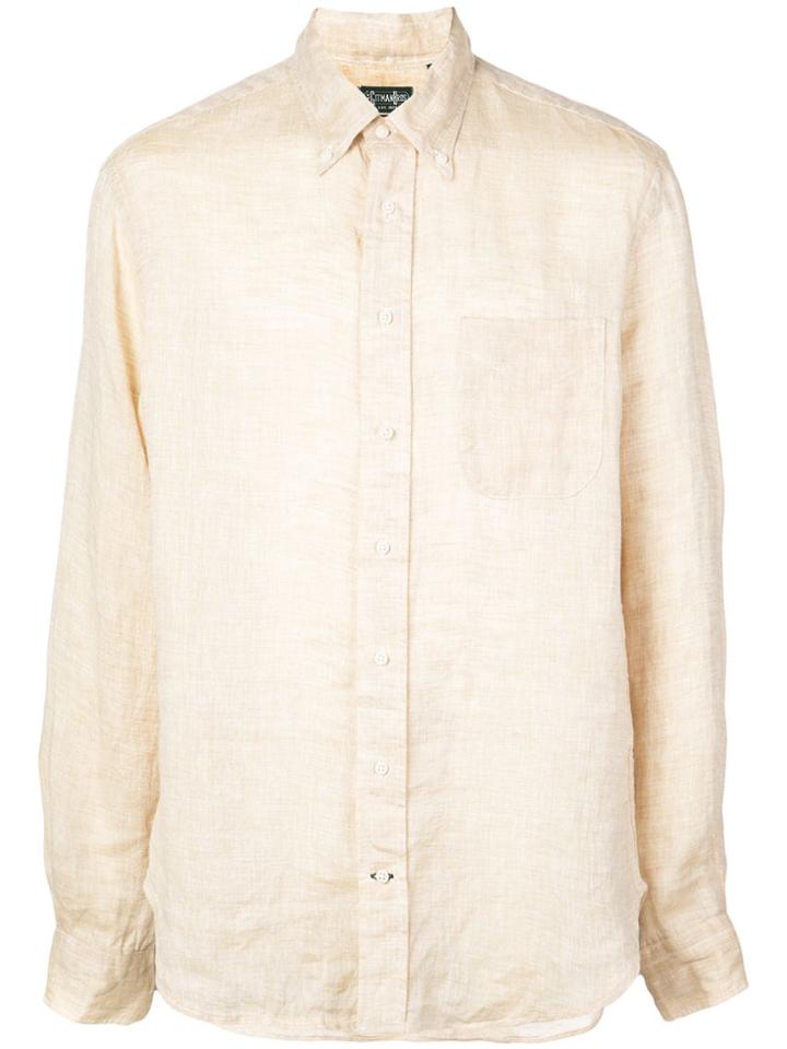 Gitman Vintage Button Down Shirt - Brown