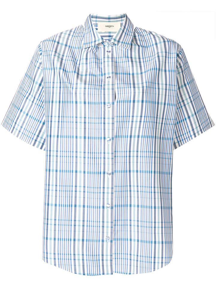 Ports 1961 Checked Shirt - White