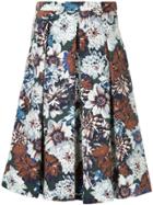 Guild Prime Floral Pleated Skirt - Multicolour
