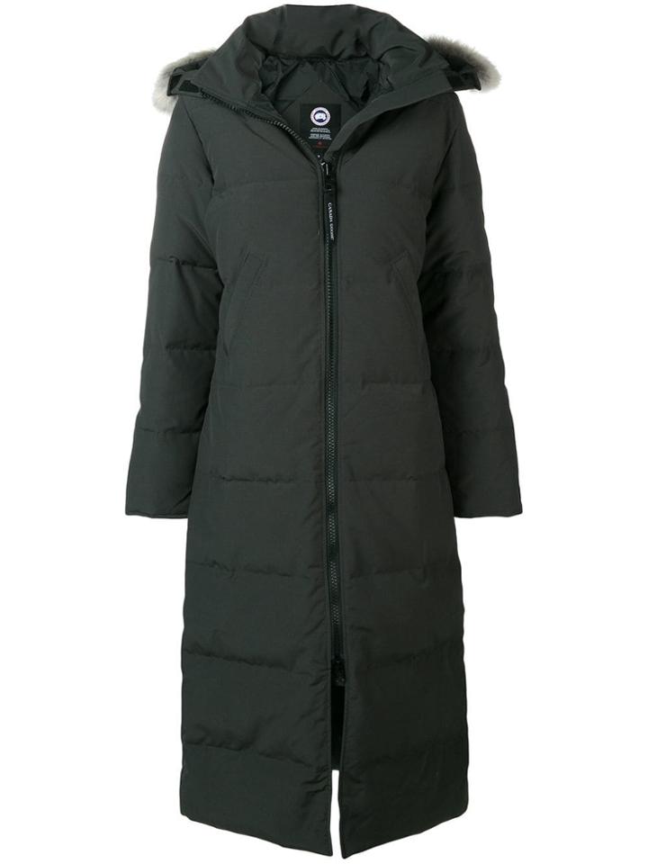 Canada Goose Long Padded Coat - Green