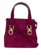 Salvatore Ferragamo Pre-owned Gancini 2-way Top-handle Bag - Purple