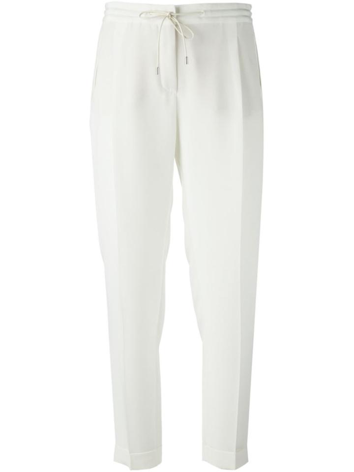 Loro Piana Cropped Drawstring Trousers