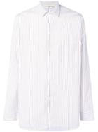 Golden Goose Striped Formal Shirt - White