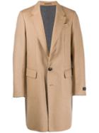 Ermenegildo Zegna Classic Single-breasted Coat - Neutrals
