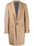 Ermenegildo Zegna Classic Single-breasted Coat - Neutrals