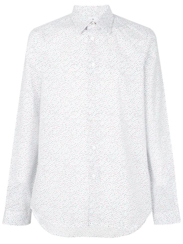Ps By Paul Smith Long-sleeved Shirt - White