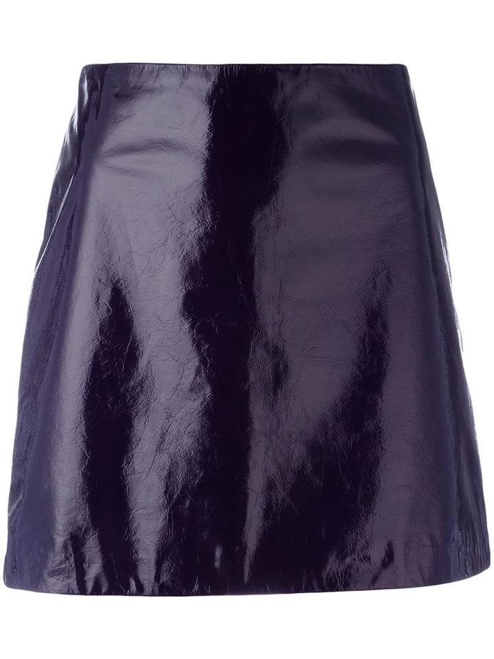 Nina Ricci Mini A-line Skirt - Purple
