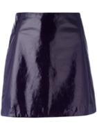 Nina Ricci Mini A-line Skirt - Purple