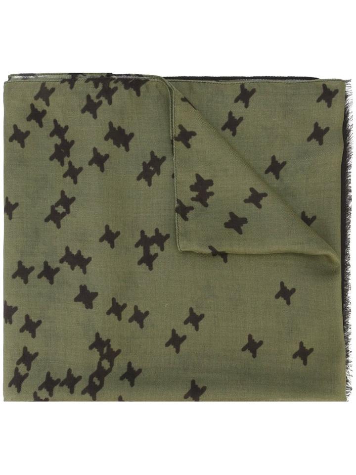 Dsquared2 Bundled Star Print Scarf