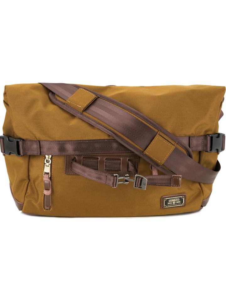 As2ov Ballistic Nylon Shoulder Bag - Brown