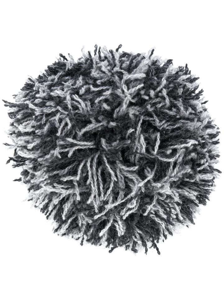 N.peal Contrast Pom - Grey