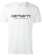 Carhartt 'wip Script' T-shirt, Men's, Size: Medium, White, Cotton