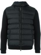 Woolrich Hooded Padded Jacket, Men's, Size: Medium, Black, Polyamide/feather Down
