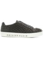 Philipp Plein Multi-stud Sneakers - Grey