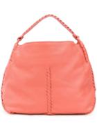 Bottega Veneta Stitching Detail Tote Bag - Pink