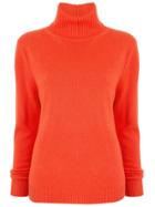 Aspesi Knit Turtleneck Sweater - Orange