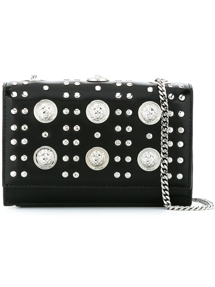 Versus Studded Crossbody Bag, Women's, Black