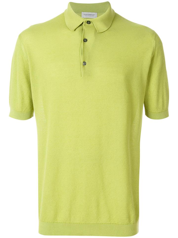 John Smedley Polo Shirt - Green