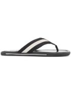 Bally Border Flip Flops - Black