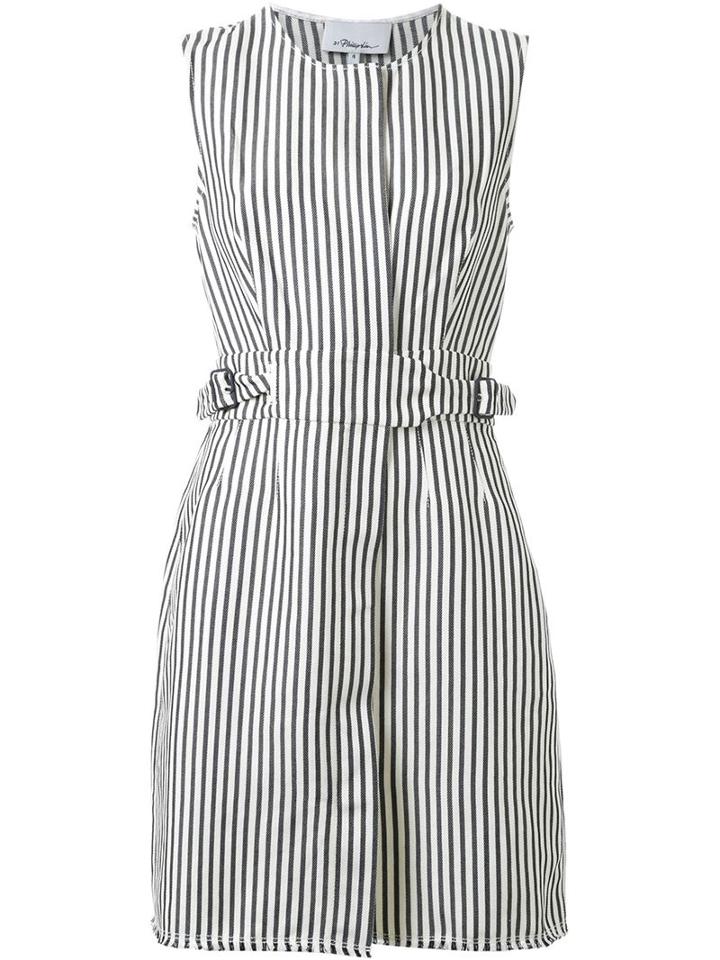 3.1 Phillip Lim Striped Buckled Dress