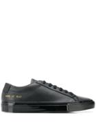 Common Projects Flat Lace-up Sneakers - Black
