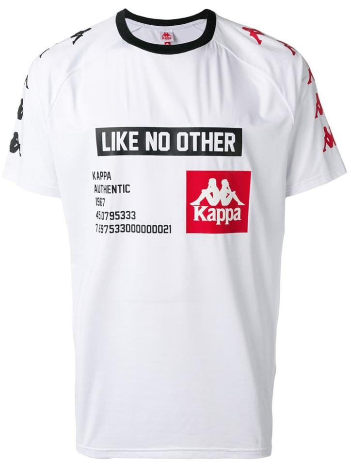 Kappa Printed T-shirt - White