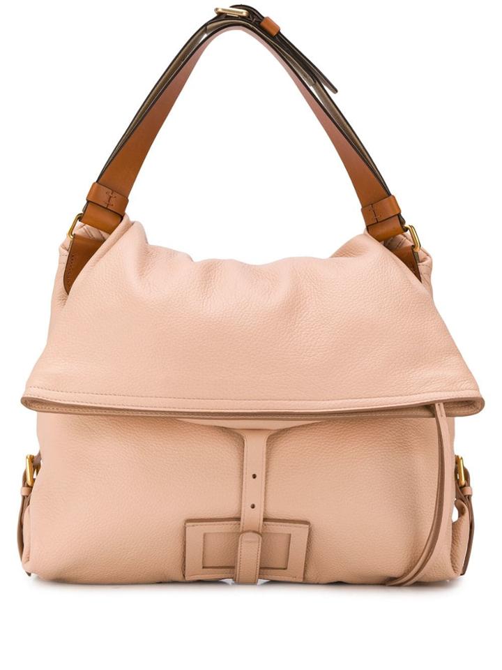 Maison Margiela Logo Patch Shoulder Bag - Pink