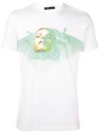 Versace 3d Medusa T-shirt, Men's, Size: Medium, White, Cotton/spandex/elastane