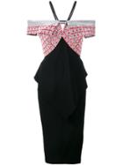 Roland Mouret - Patch Embroidered Dress - Women - Silk/polyester/spandex/elastane/viscose - 12, Black, Silk/polyester/spandex/elastane/viscose